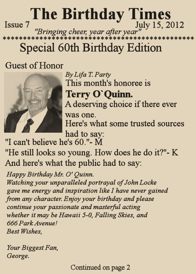 The fansite for Terry OQuinn